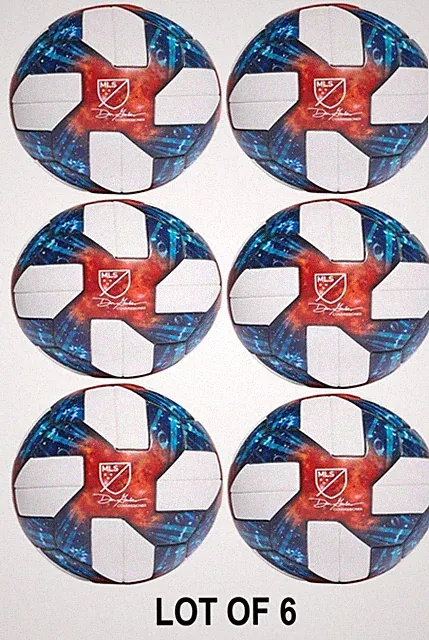 Adidas MLS 2019 lot of 6 official match balls fifa approved size 5