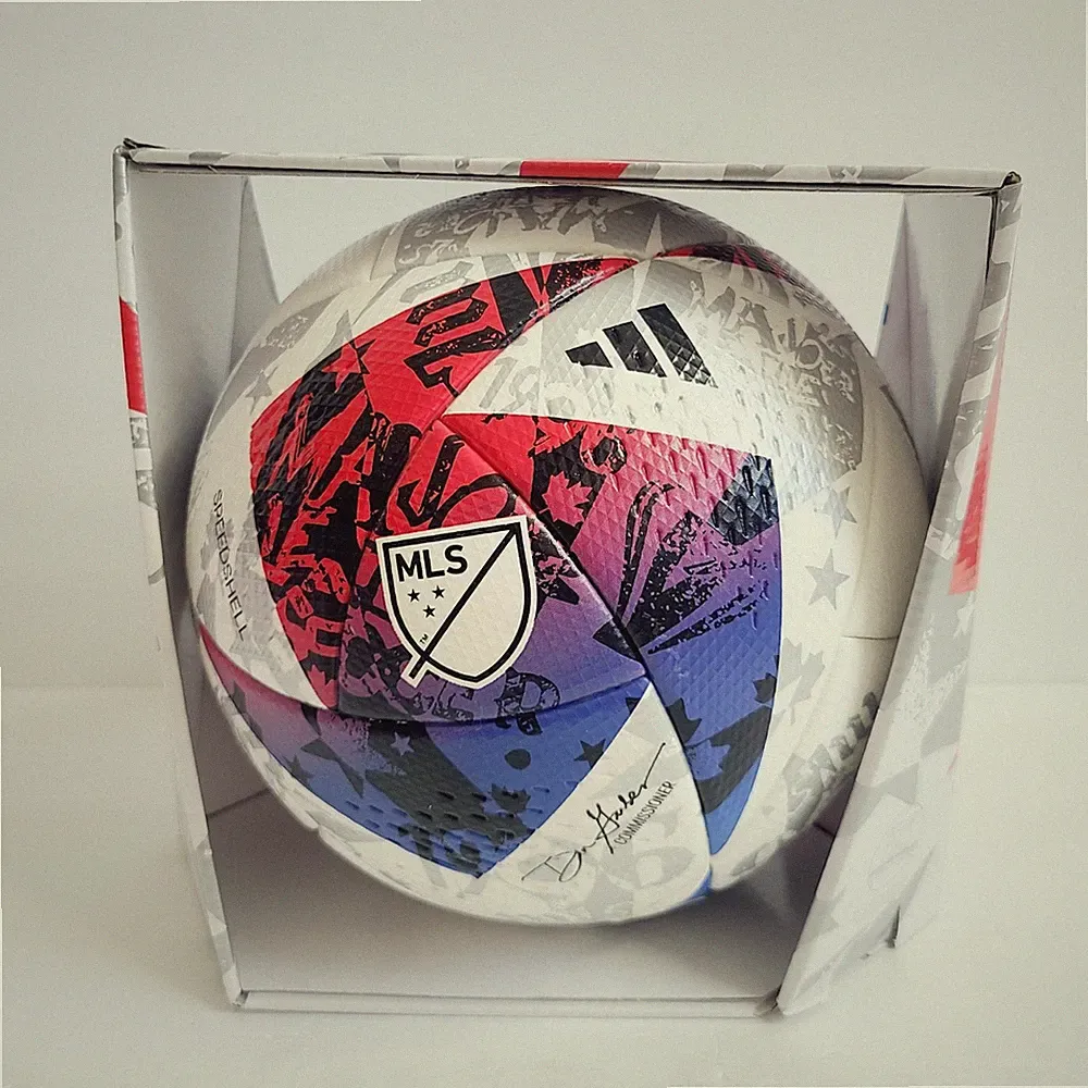 Adidas MLS Official Match Ball 2023 Soccer Game Ball HT9026 Size 5 White Blue