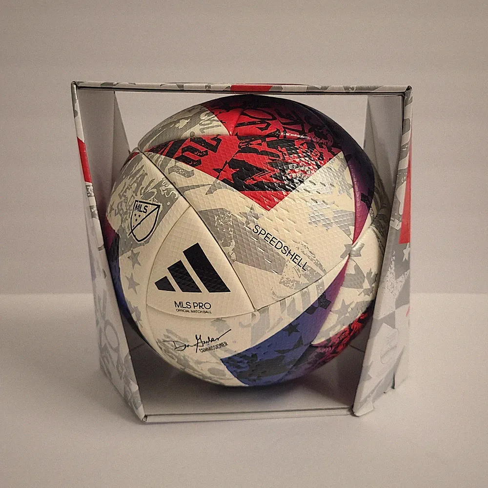 Adidas MLS Official Match Ball 2023 Soccer Game Ball HT9026 Size 5 White Blue