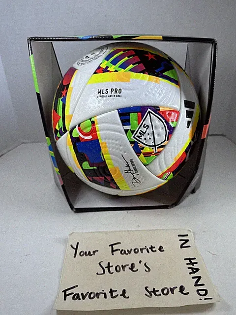 Adidas MLS Pro 2024 Official Match Soccer Ball Size 5 White Blue NEW IP1625
