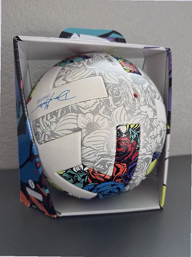 adidas MLS Pro Polyester Soccer Ball - Multicolor