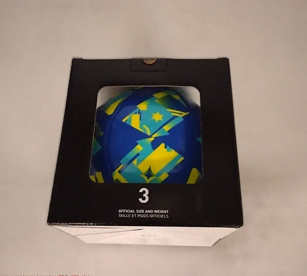 Adidas MLS Size 3 Club Soccer Ball - Blue