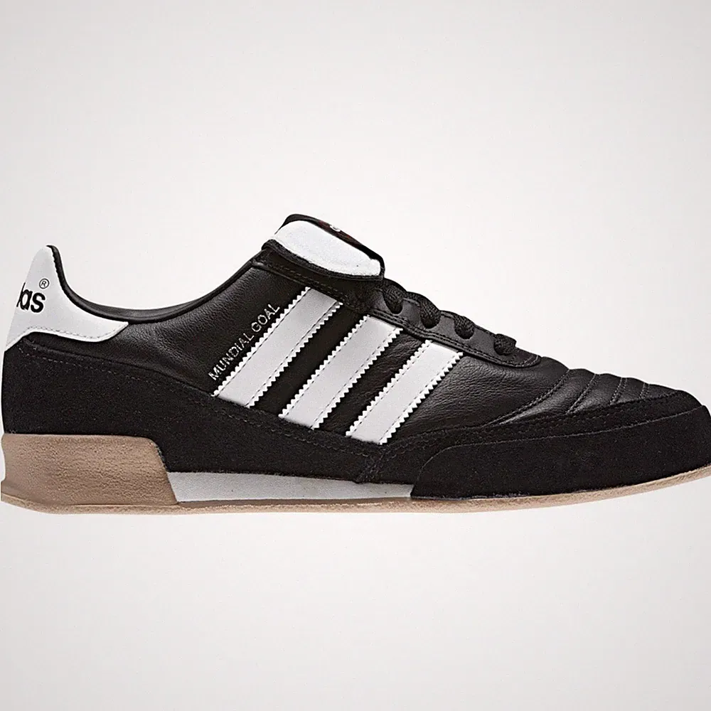 adidas Mundial Goal Core Black White Soccer 019310 Men's Sizes 7-13 NEW