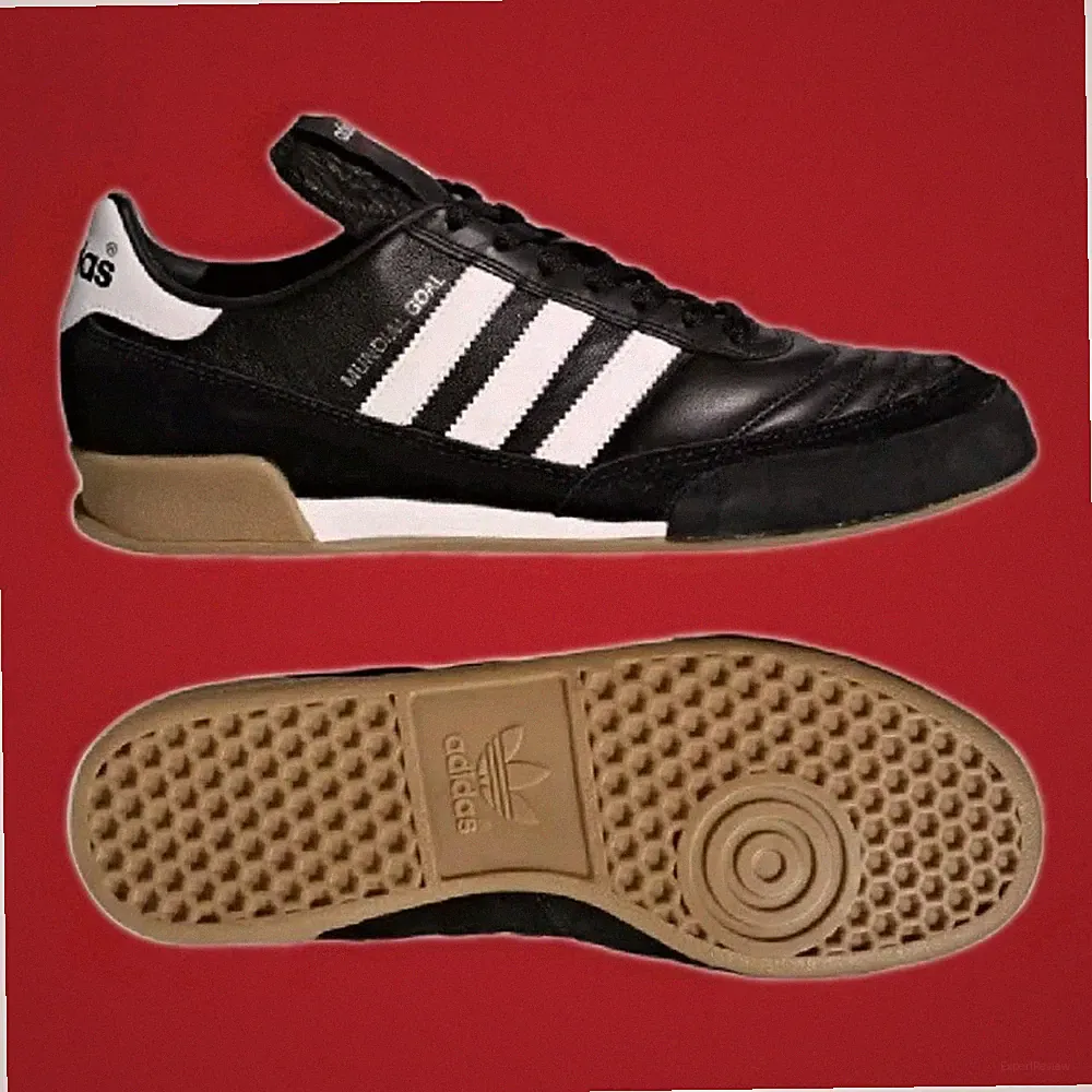 Adidas Mundial Goal Indoor IN Soccer Shoes Black 019310 Mens 7 Womens 8 40 Cleat