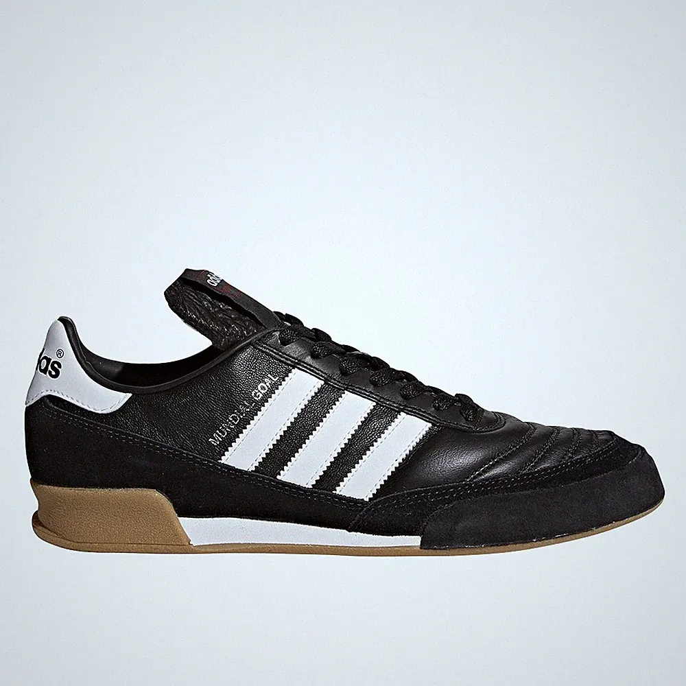 adidas Mundial Goal Soccer Cleats Mens Black Sneakers Athletic Shoes SB1158-0193