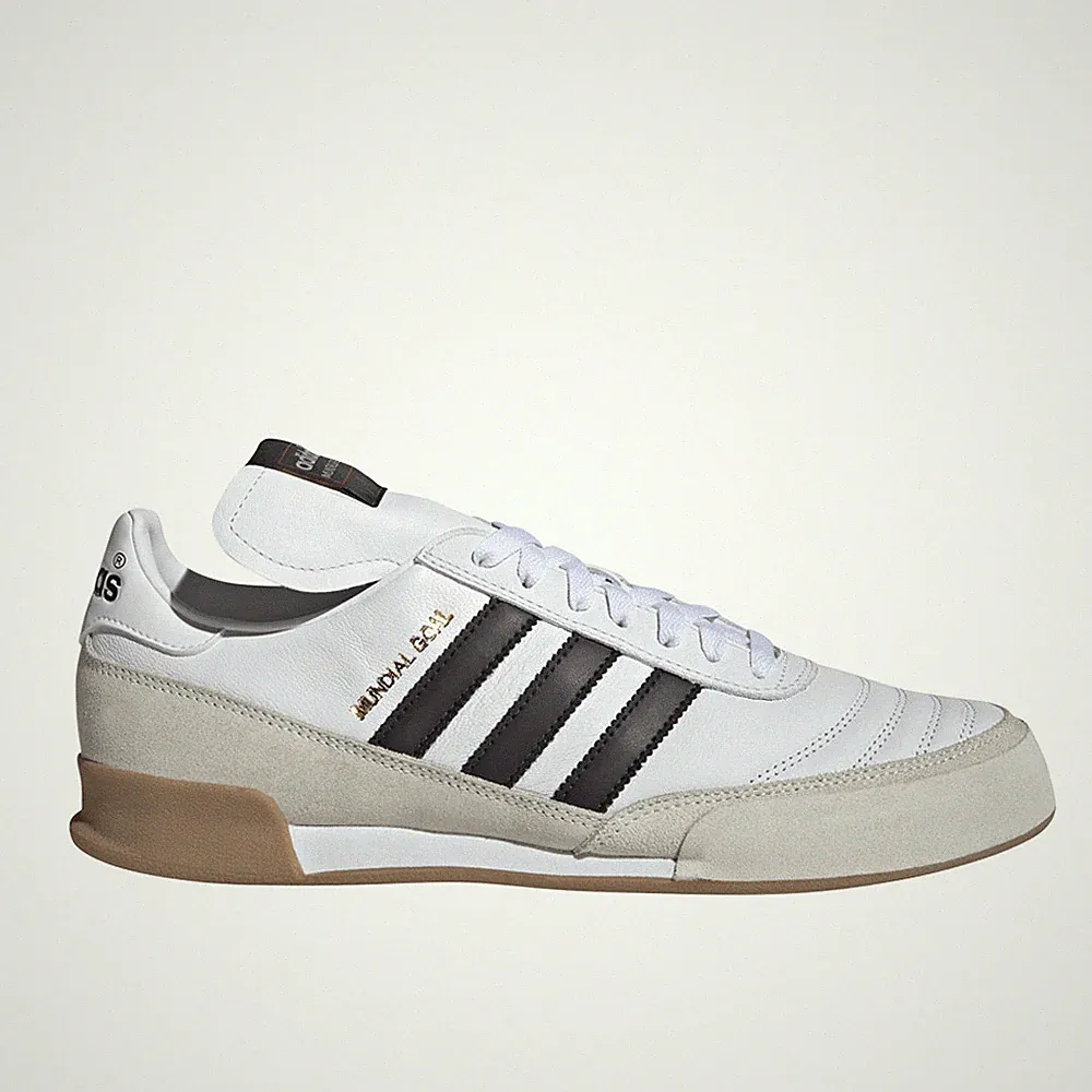 adidas Mundial Goal Soccer Cleats Mens White Sneakers Athletic Shoes ID4047