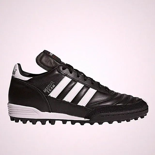 adidas Mundial Team Soccer Cleats Mens Black Sneakers Athletic Shoes SB1158-0192