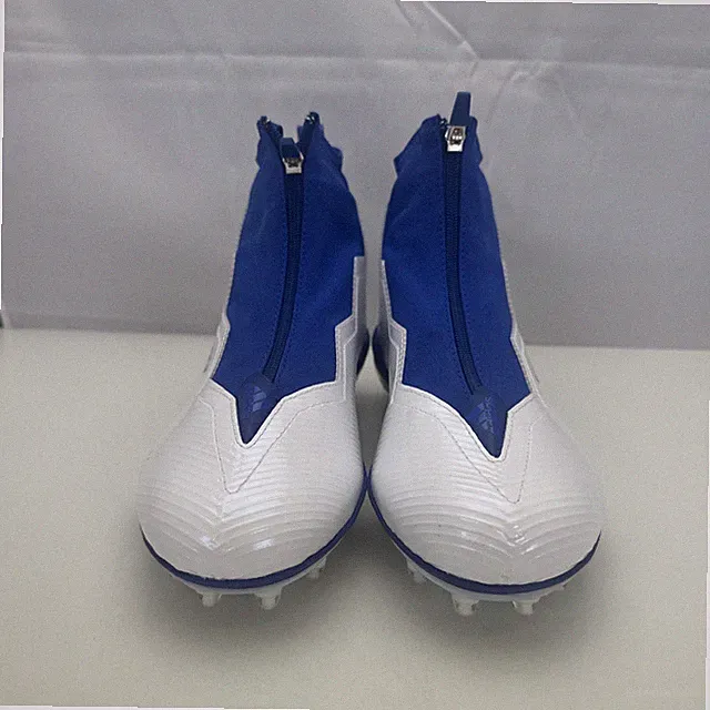 Adidas Nasty 2.0 Football Cleats Men's Size 10 White Royal Blue GV8307