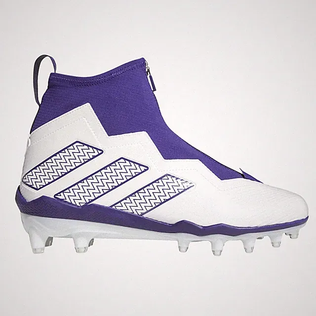 adidas Nasty 2.0 Soccer Cleats Mens Purple, White Sneakers Athletic Shoes GY1761
