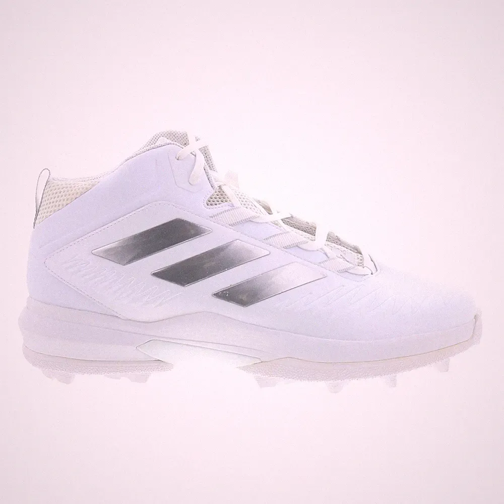 Adidas Nasty Torsion 2E 20 Mens White Wide Athletic Football Cleats Shoes 16