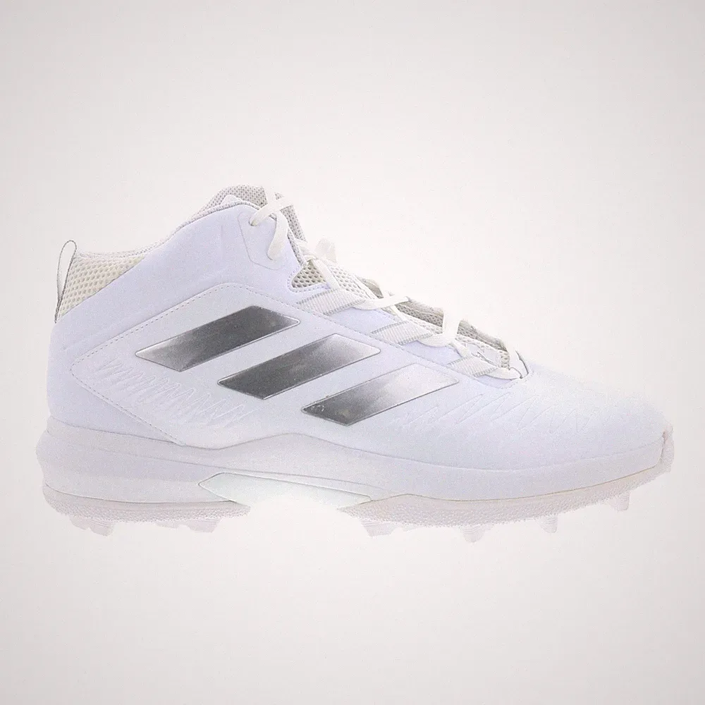 Adidas Nasty Torsion 2E 20 Mens White Wide Athletic Football Cleats Shoes