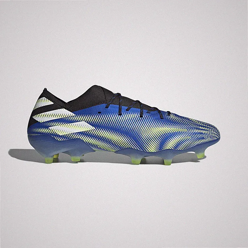 Adidas Nemeziz.1 Fg Mens Firm Ground Soccer Cleats Royal Blue/Solar FW7423 NEW!
