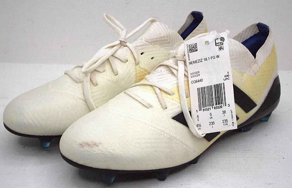 adidas Nemeziz 18.1 FG W Women's Soccer Cleats White US Size 6.5
