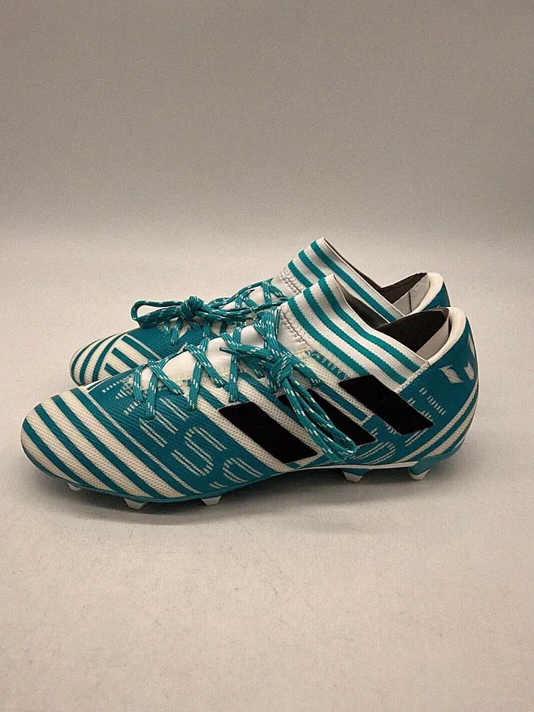 Adidas Nemeziz Messi 17.3 FG Blue w/ White Mens Soccer Cleats BY2414