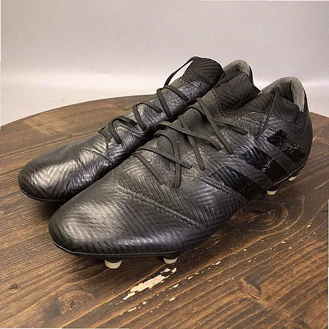 Adidas Nemeziz Shoes Mens Size 9.5 Black Firm Ground Soccer Cleats DB2091