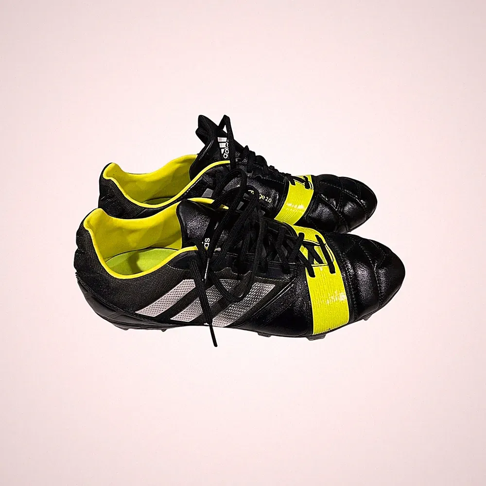 Adidas Nitrocharge 2.0 FG Soccer Cleats Black Yellow Men’s Size 12 Firm Ground