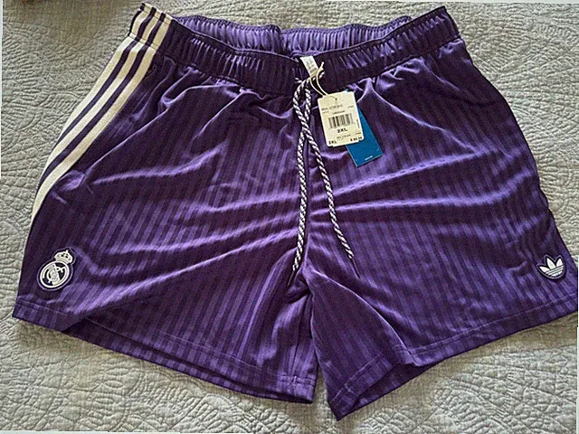 Adidas Originals Real Madrid Terrace Icons Shorts size 2XL *BNWT*