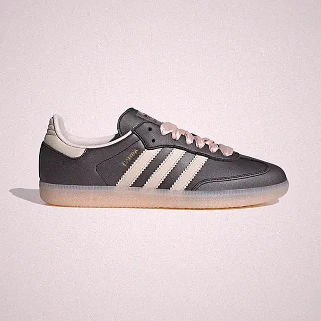 adidas Originals SAMBA OG IH8047 Core Black / Off White / Wonder Quartz Women's
