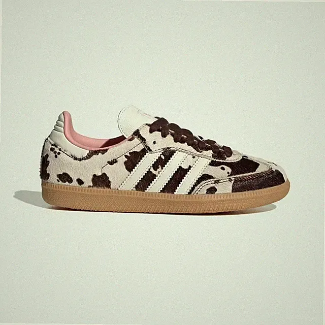 adidas Originals Samba OG Shoes JR1256 Dark Brown / Off White / Gum Women's Size