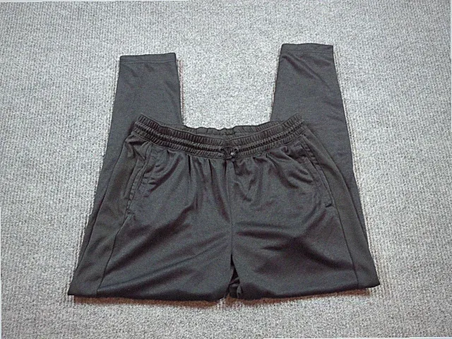 Adidas Pants Mens XL Black TI Lite Tapered Lounge Soccer Performance