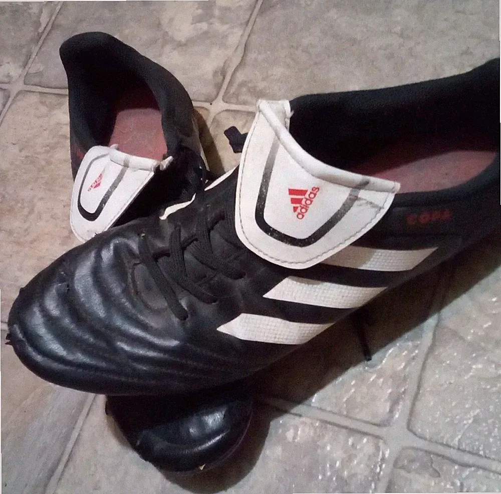 Adidas Performance Boys Copa Soccer Cleats Shoe Size 8.5 Ba8524 Worn