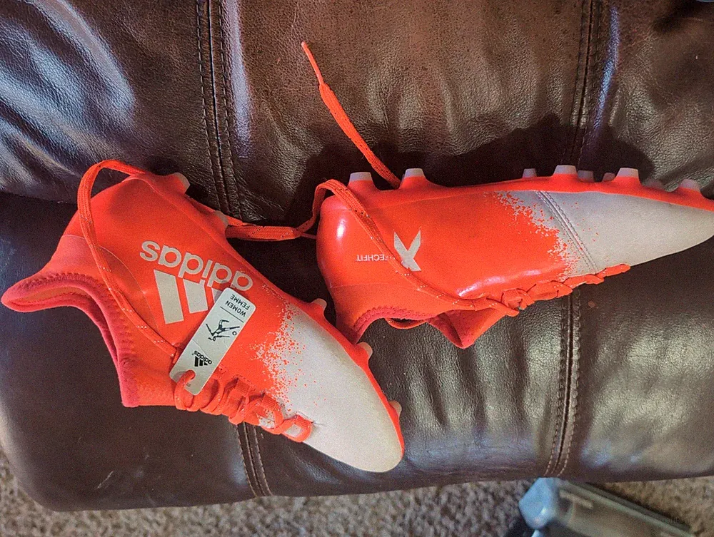 Adidas Performance Women's x 16.3 FG W Soccer Cleats Solar Red/White/Infrared