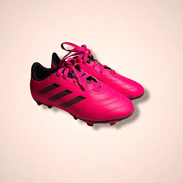 Adidas Pink Cleat Rubber Kids Size 13