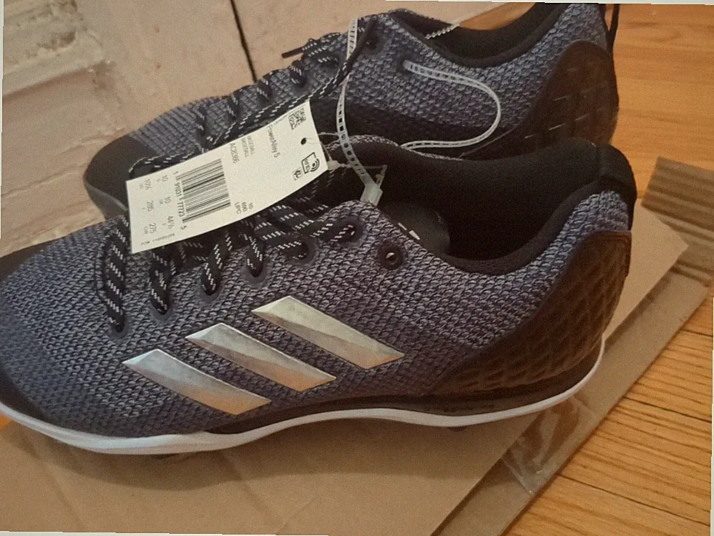 Adidas Power Alley 5 Mid Cleats Baseball, Football, Soccer Mens Size 10.5 - New