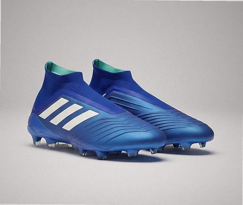 adidas Predator 18+ FG Mens Soccer Cleats Size 13 Unity Ink/Aero Green Elite EUC