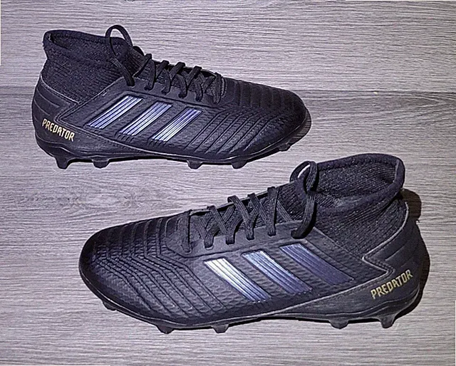 Adidas Predator 19.3 FG Soccer Cleats Mens Size 7 Core Black F35594