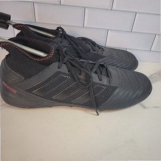 Adidas Predator 19.3 TF Mens Soccer Cleats Black Red D97961 Size 10
