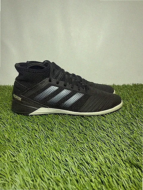 Adidas Predator 19.3 Turf Indoor Soccer Shoes Men's 7.5 Black F35627