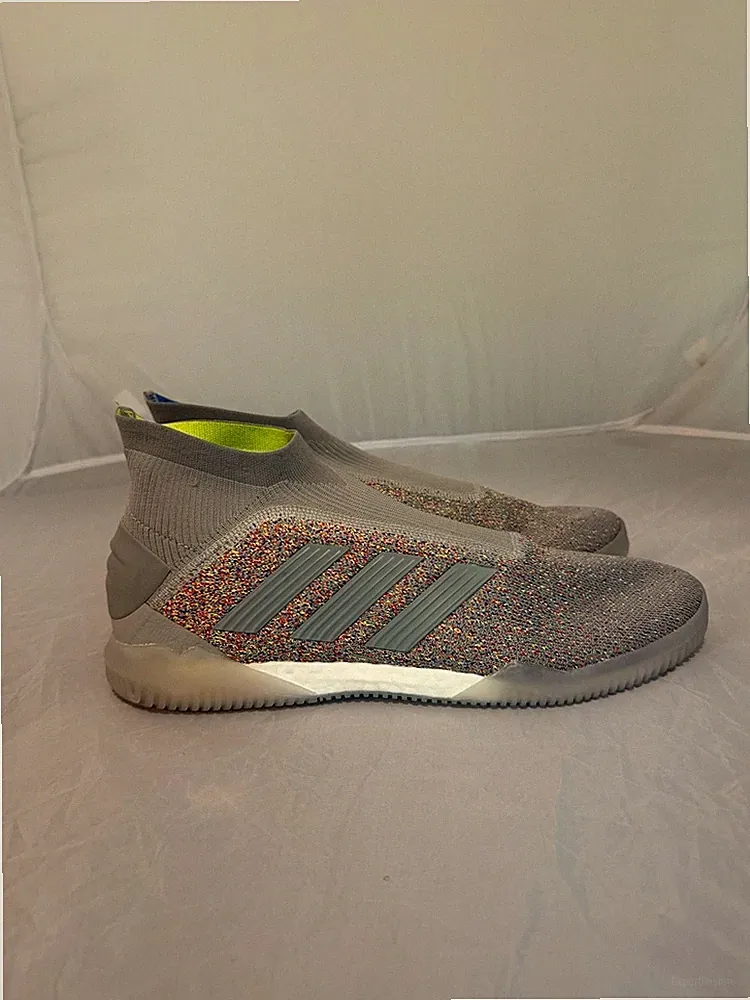 Adidas predator 19+ TR oddity pack gray indoor soccer cleats sz 12 G26310 NWT