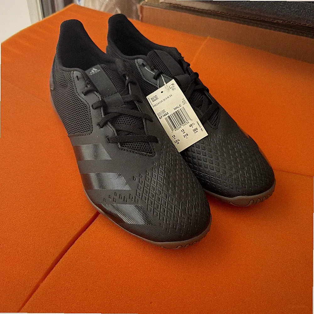 Adidas Predator 20.4 IN Indoor Soccer Shoes Black Men’s US 13.5 EF1663