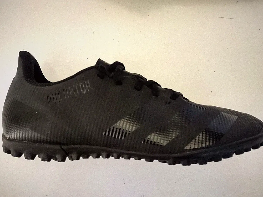 Adidas Predator 20.4 TF Turf Soccer Cleats EF1662 Men’s Size 13.5 Triple Black