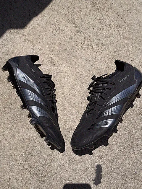Adidas Predator 24 Elite Low Firm Ground Soccer Cleats Mens Size 11 Black out