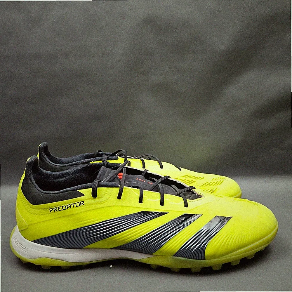 Adidas Predator 24 Elite Shoes Mens 11 Yellow Turf Soccer Cleats Sneakers IG7730