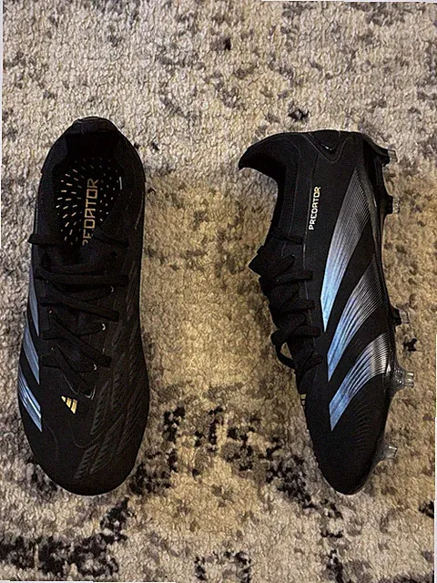 Adidas Predator 24 Pro FG Dark Spark Pack Soccer Cleats Mens 5 = Womens 6 IF6328
