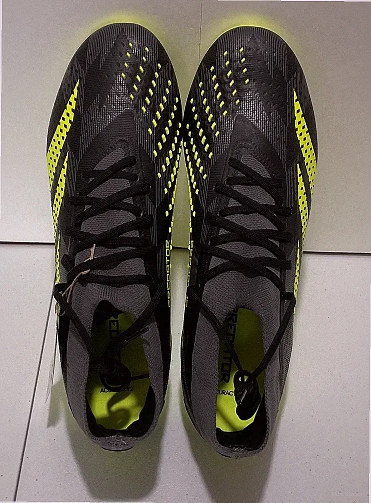 Adidas Predator Accuracy 1 Firm Ground Soccer Cleats IG0781 Sz 13M 14W