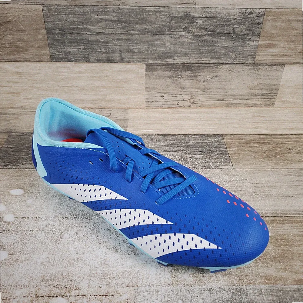Adidas Predator Accuracy.3 Firm Ground Soccer Cleat Womens 11 Bright Royal White