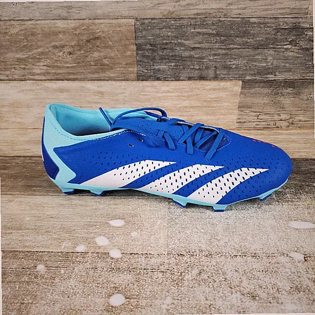 Adidas Predator Accuracy.3 Firm Ground Soccer Cleats Mens 10 Bright Royal White