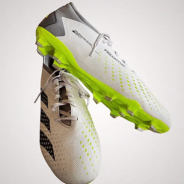 Adidas Predator Accuracy.3 Low FG Soccer Cleats GZ0014 Size 12 Cloud White