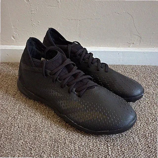 Adidas Predator Accuracy.3 TF Mens GW4639 Shoes Black Size 10 Soccer Turf Cleats
