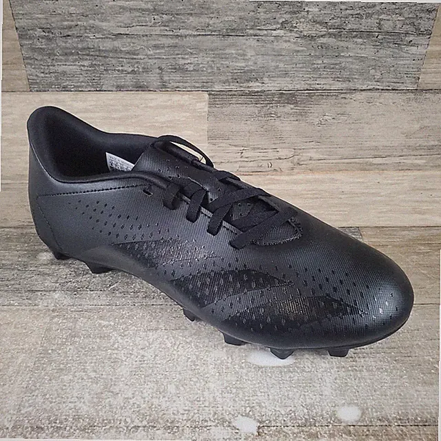 Adidas Predator Accuracy.4 Firm Ground Cleats Mens 8 Black Soccer Cleats