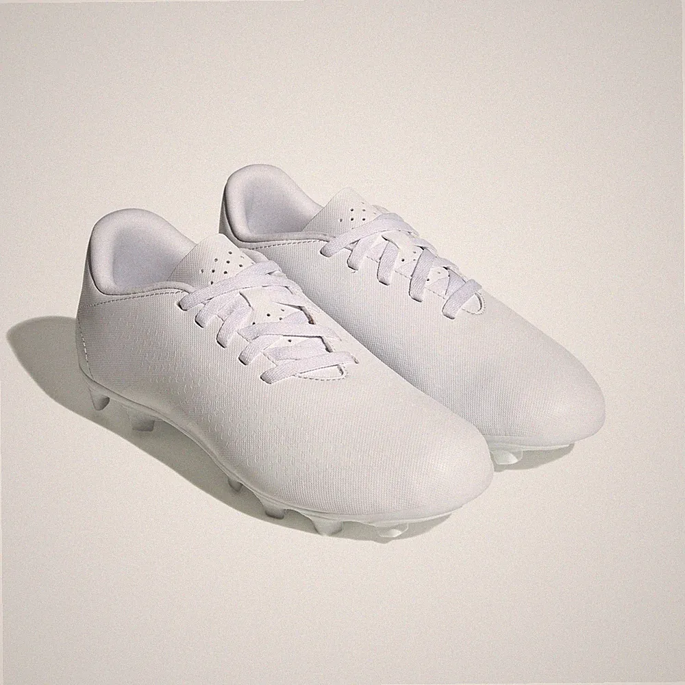 Adidas Predator Accuracy.4 Flexible Ground Soccer Cleats - White/Black