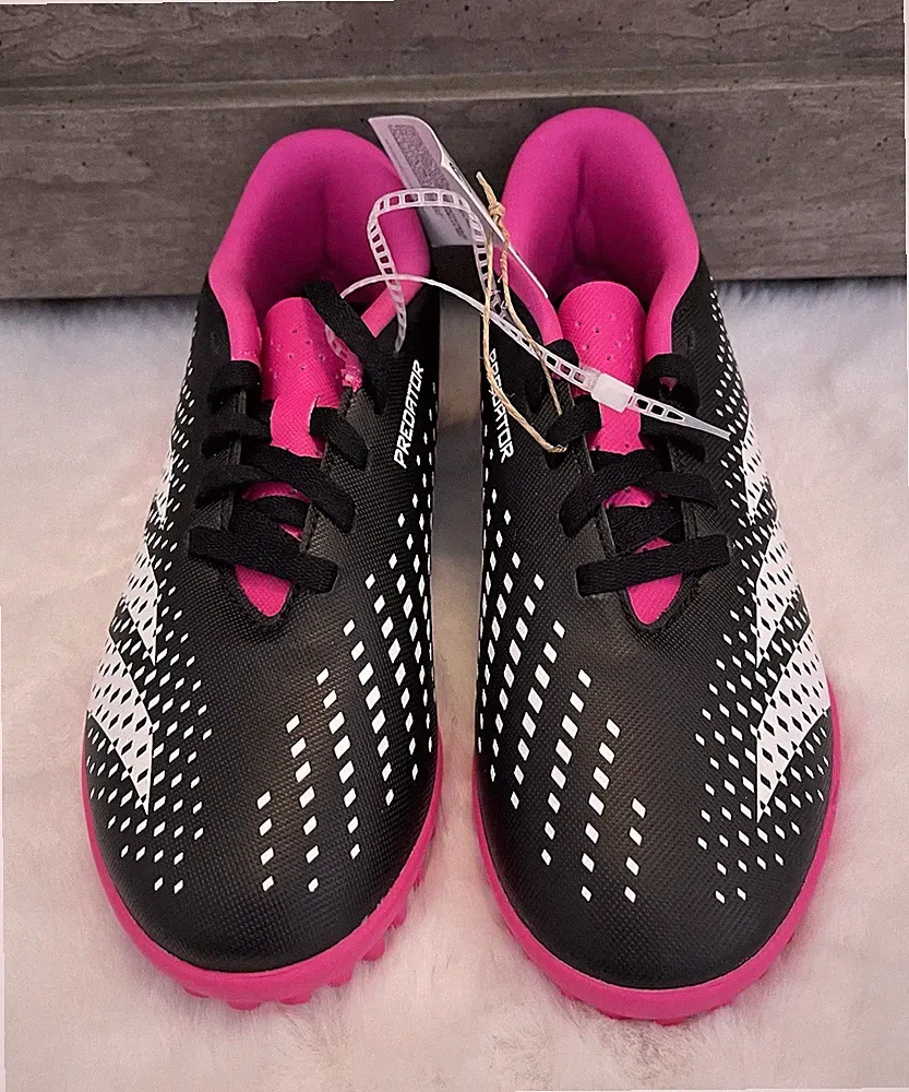 Adidas Predator Accuracy .4 Kids Flexible Ground Indoor Soccer Cleats Size 2.5 B
