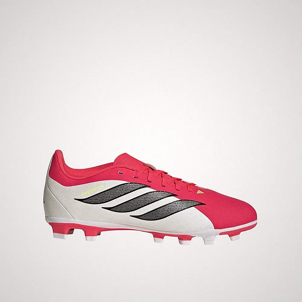 adidas Predator Club Firm Ground Multi Ground Soccer Cleats Unisex Red Sneakers