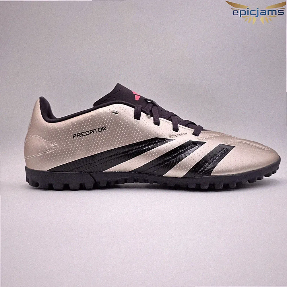Adidas Predator Club TF (Turf) Soccer Cleats IF6398 Black Men's Size 10 New