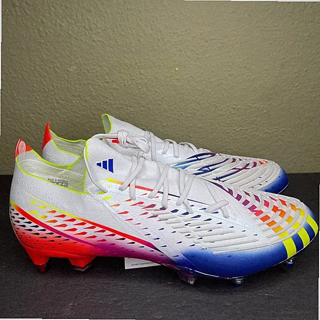 Adidas Predator Edge.1 Low SG Men's Size 10.5 Soccer Cleats Al Rihla Pack GW1014