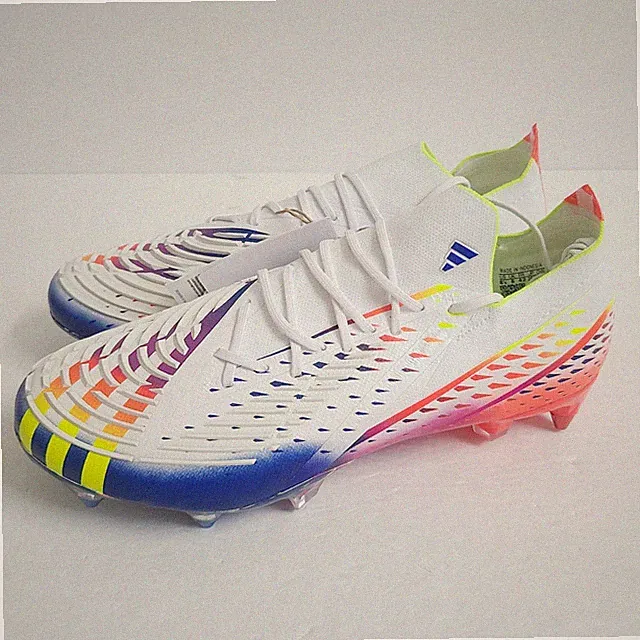 Adidas Predator Edge.1 Low SG Soccer Cleats GW1014 Size 8.5 White